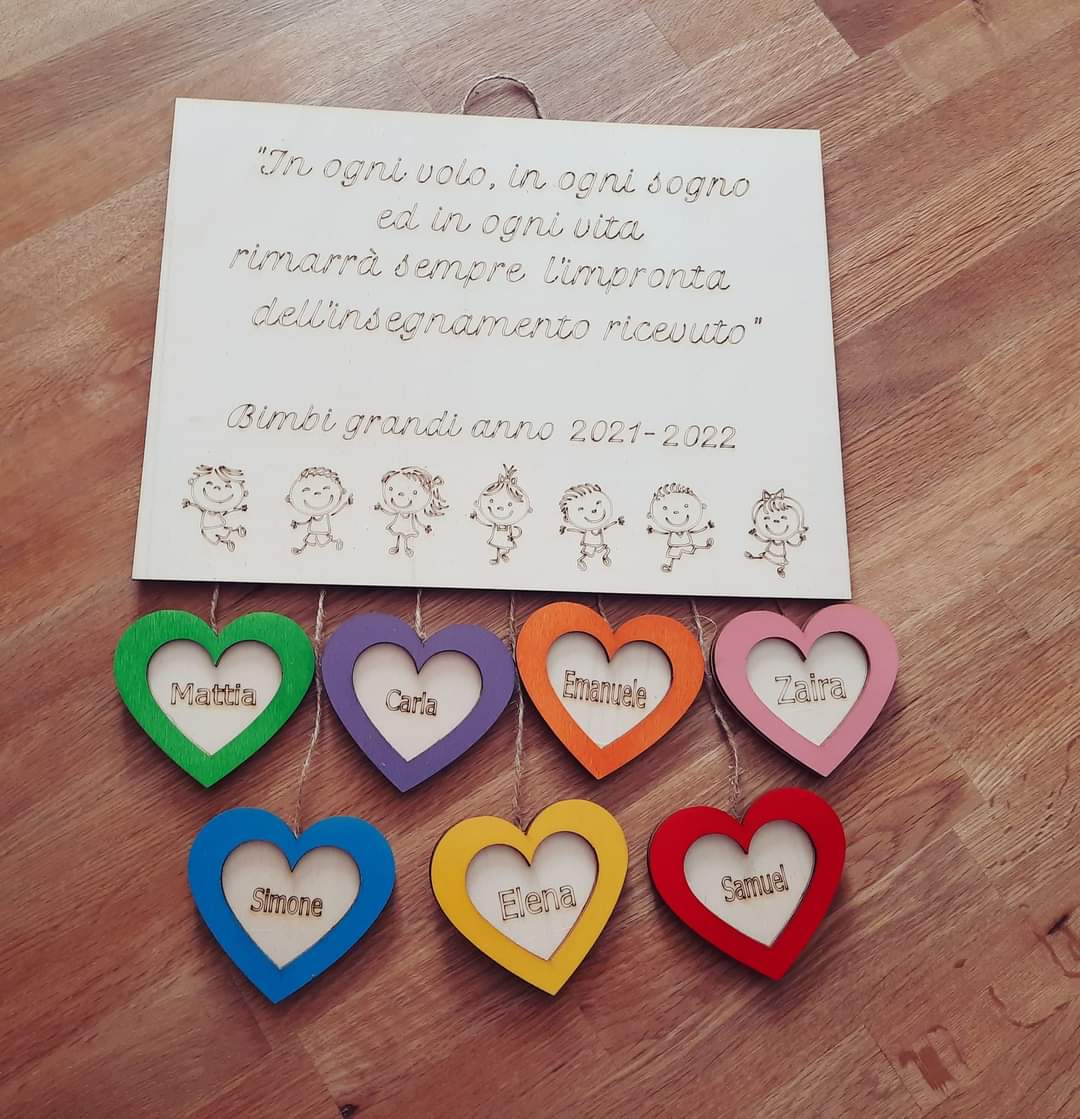 TARGHETTA PER MAESTRE